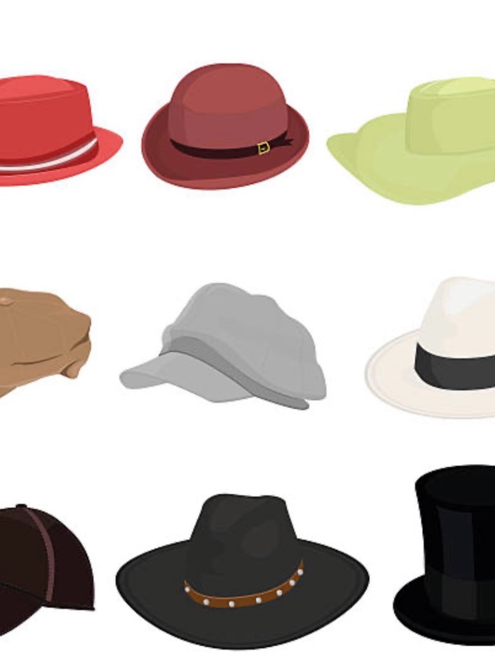 Black Wide-Brim Fedora Hat - Stylish Men's Accessory